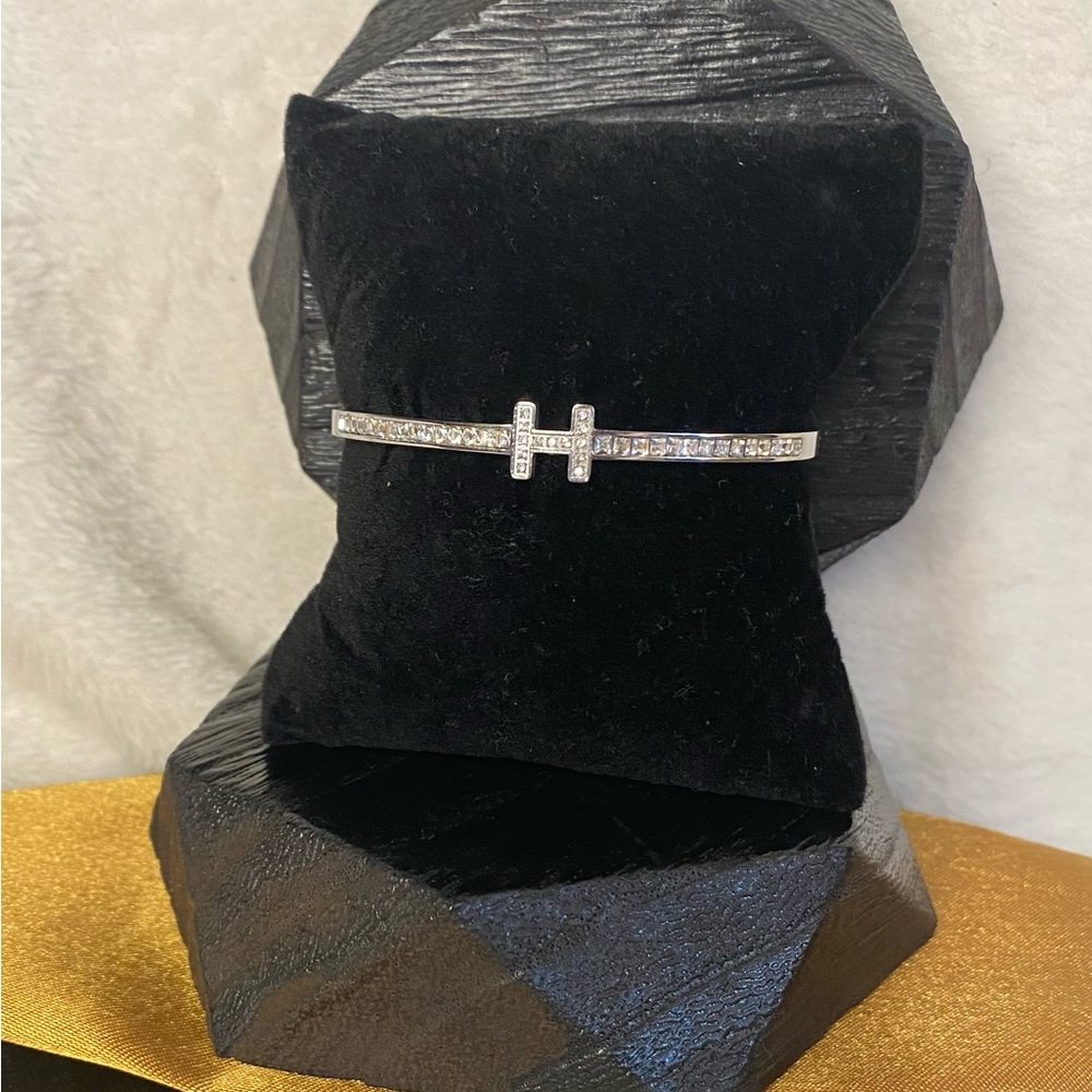 *NEW* Stainless Steel Rhinestone Bracelet